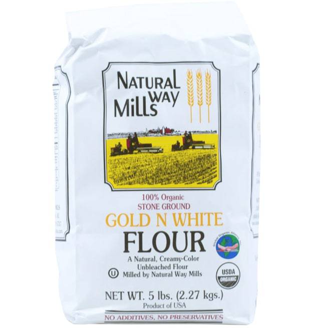 Harina Orgánica Gold N White con Germen