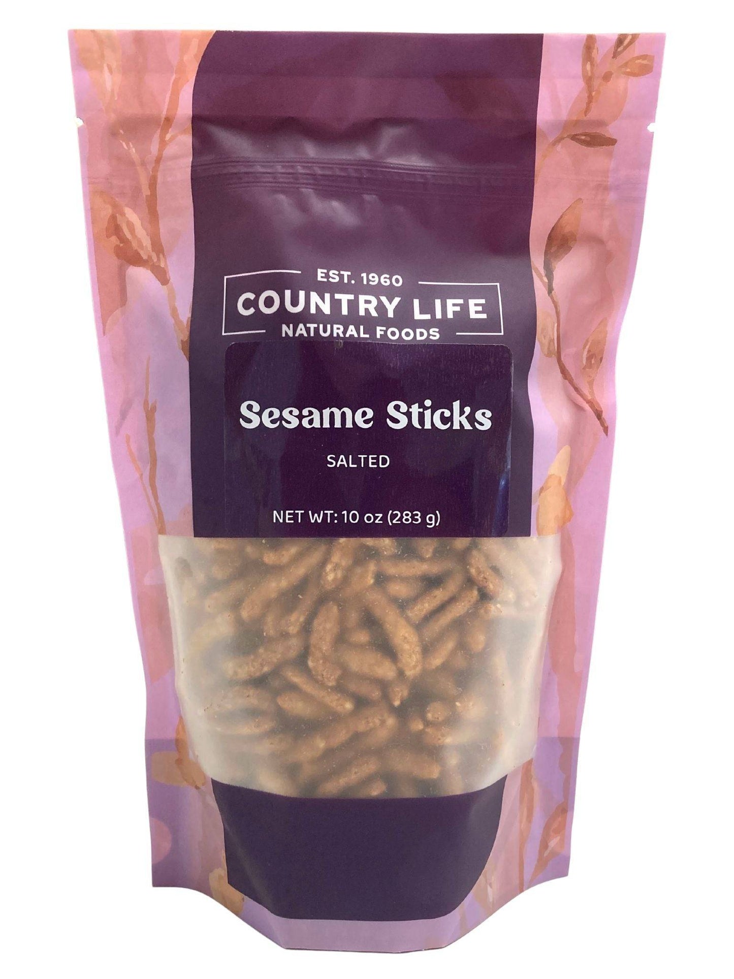 Salted Sesame Sticks - Crunchy Snack Delight
