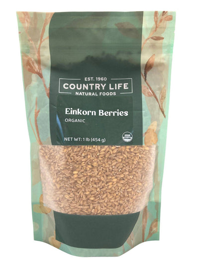 Organic Einkorn Berries – Ancient Grain Whole Berries (1 lb, 5 lb, 25 lb)