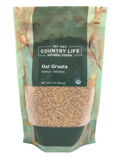 Organic Whole Oat Groats - Nutritious & Versatile