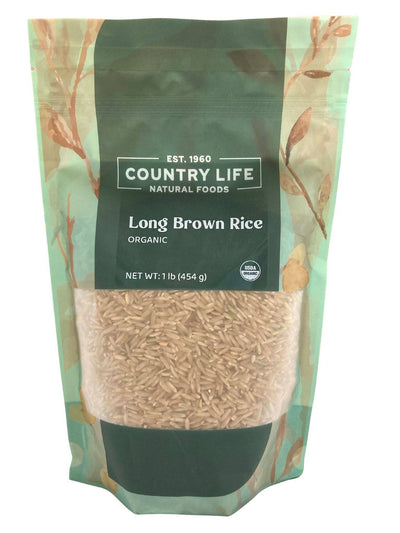 Organic Long Grain Brown Rice - Nutty & Wholesome
