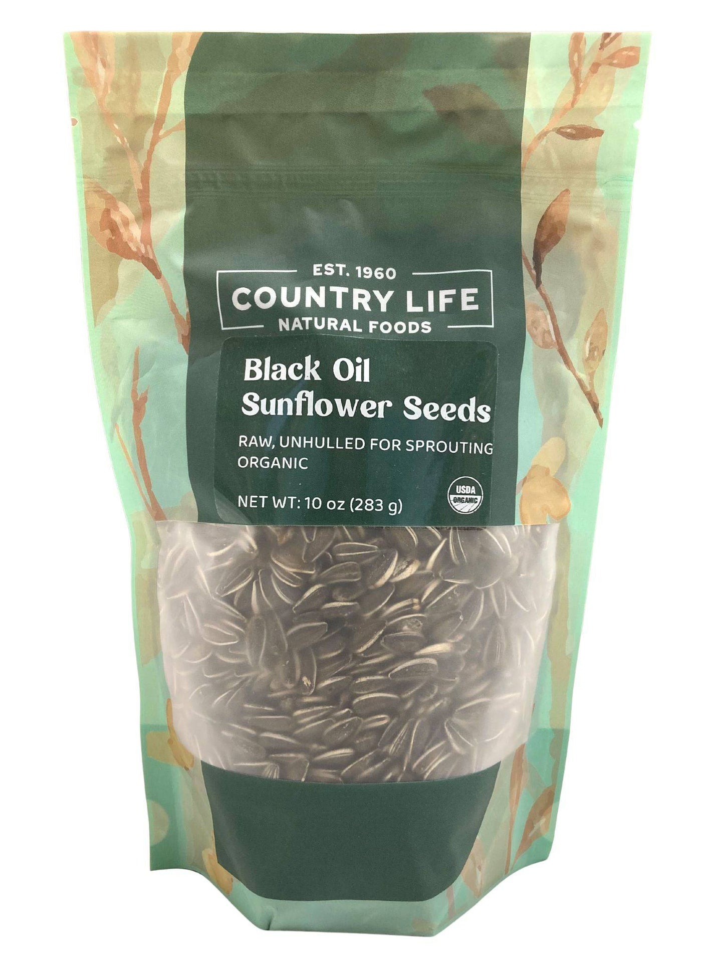 Organic Black Oil Sunflower Seeds for Sprouting
