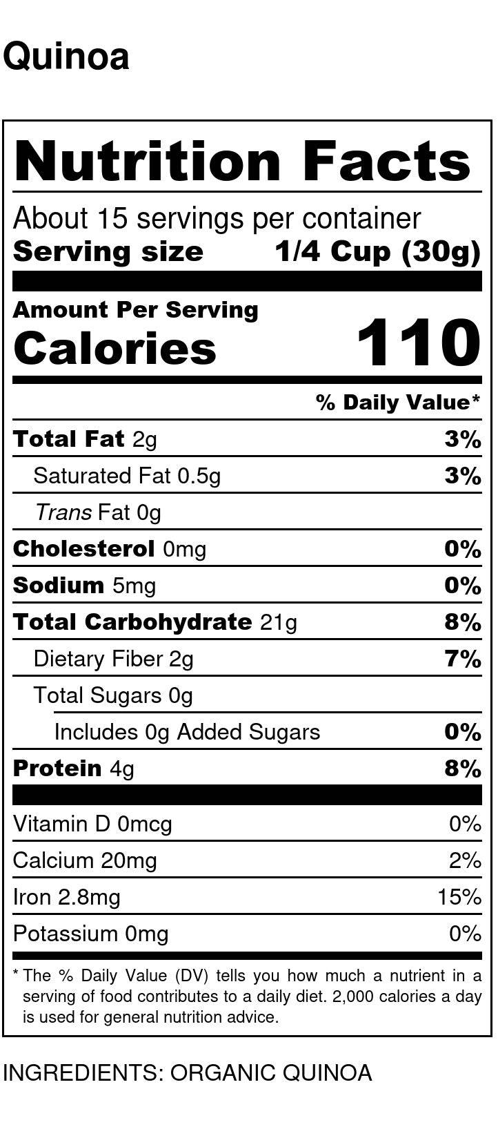 Organic Quinoa - Versatile Superfood Grain