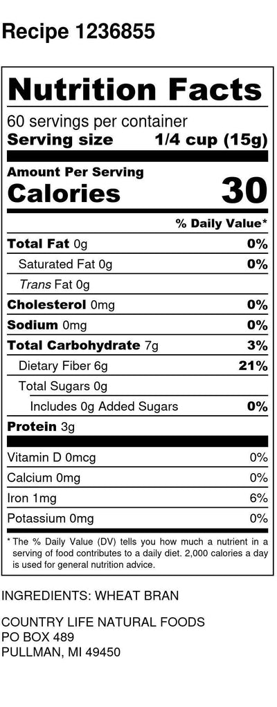 Organic Wheat Bran - Nutrient-Rich Fiber Source - Korvel