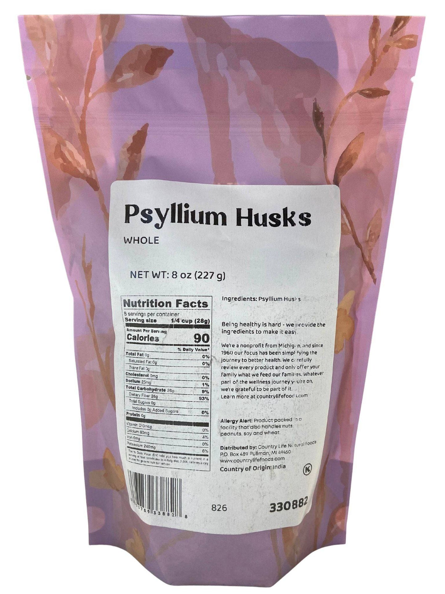 Whole Psyllium Husks for Digestive Health - Korvel