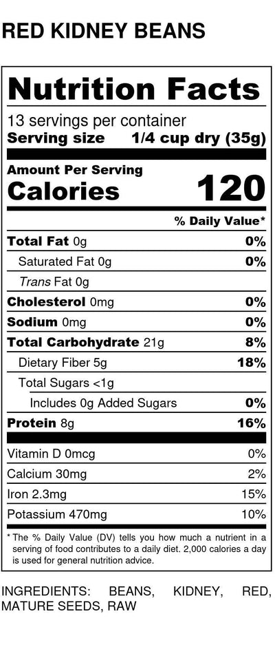 Premium Dark Red Kidney Beans - Versatile & Nutritious - Korvel