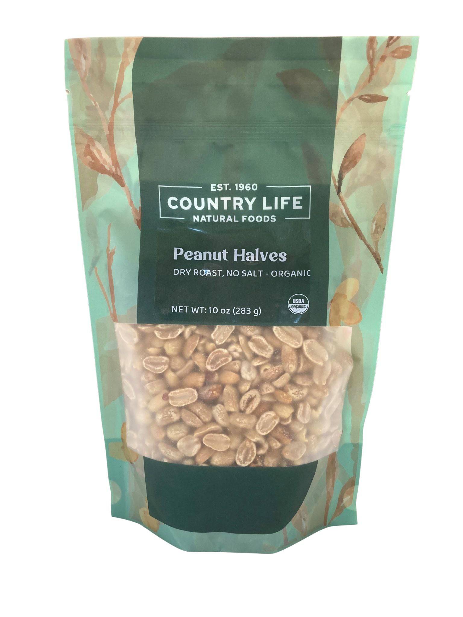 Organic Dry Roasted Peanuts, Unsalted - Snack Smart! - Korvel
