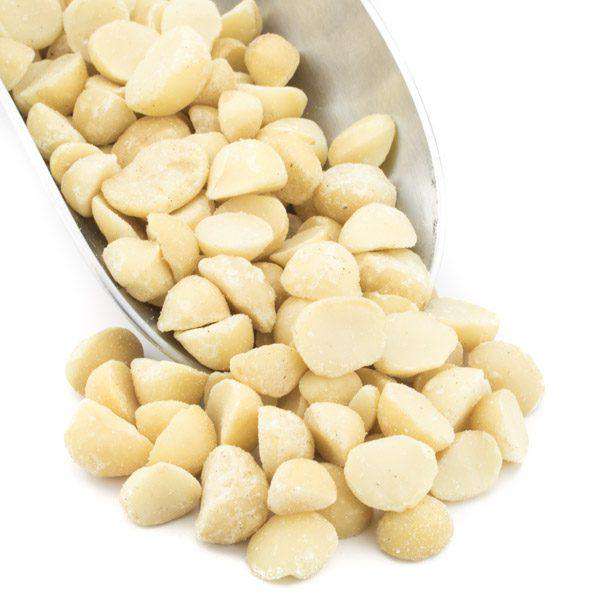 Mitades de nuez de macadamia premium