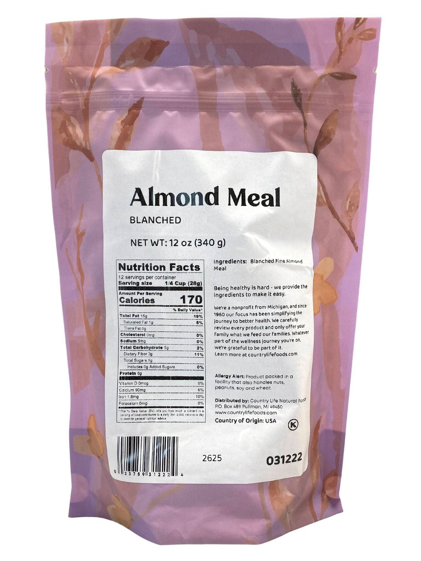 Premium Blanched Almond Meal - Fine Ground