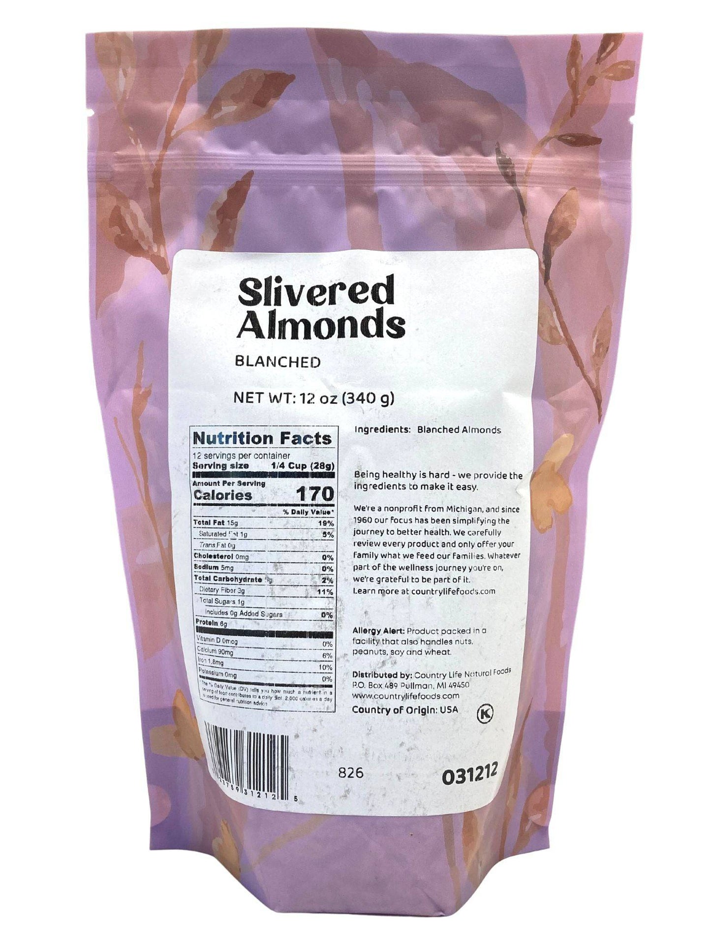 Amandes effilées blanchies - Qualité supérieure
