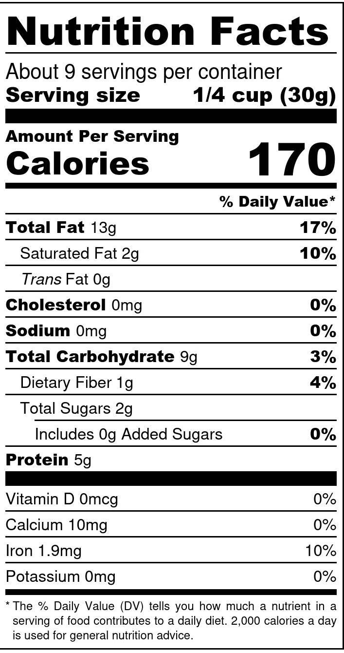 Organic Whole Cashews 320s - Nutrient-Packed Superfood - Korvel