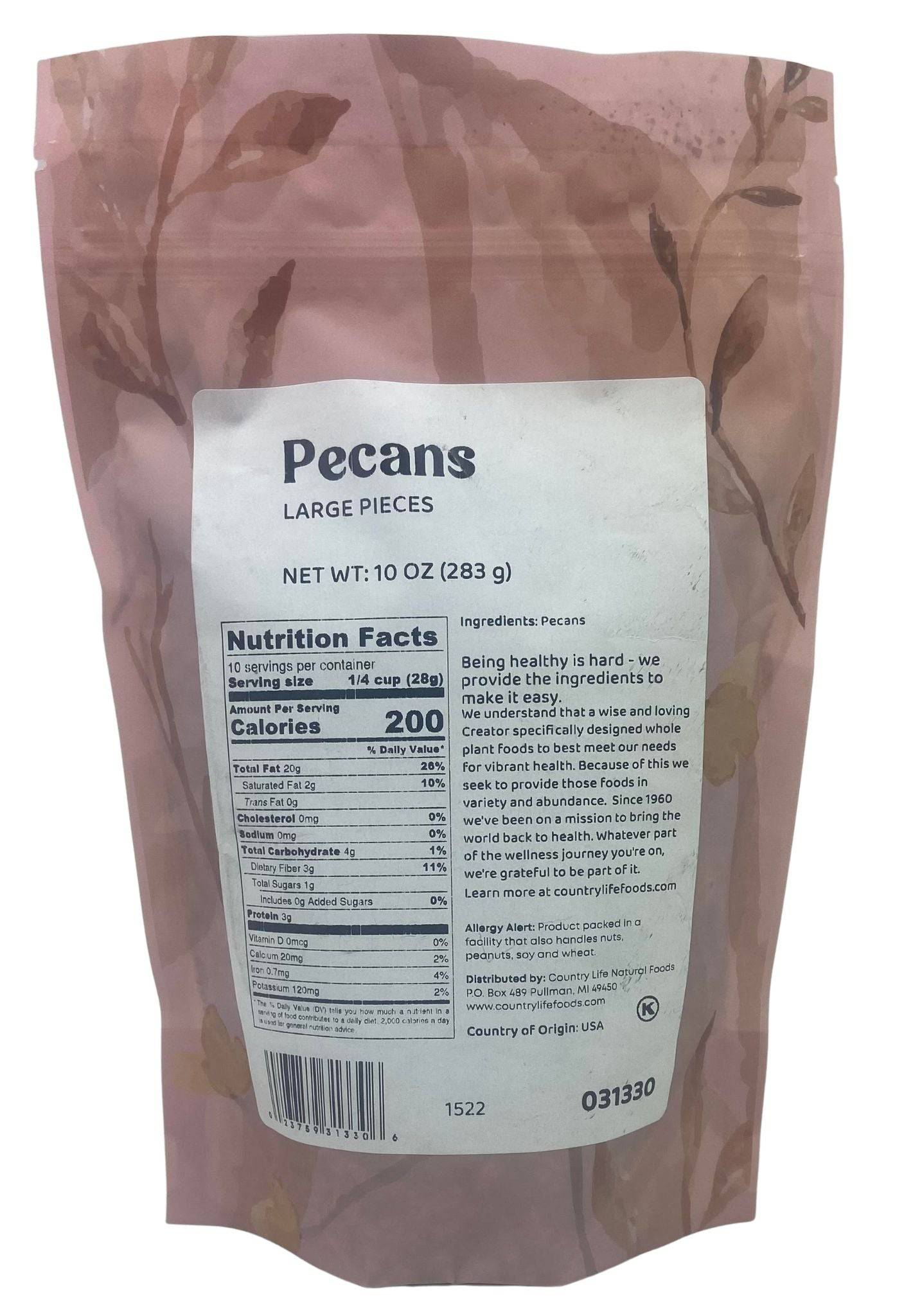 Piezas de Pecan Premium Grandes
