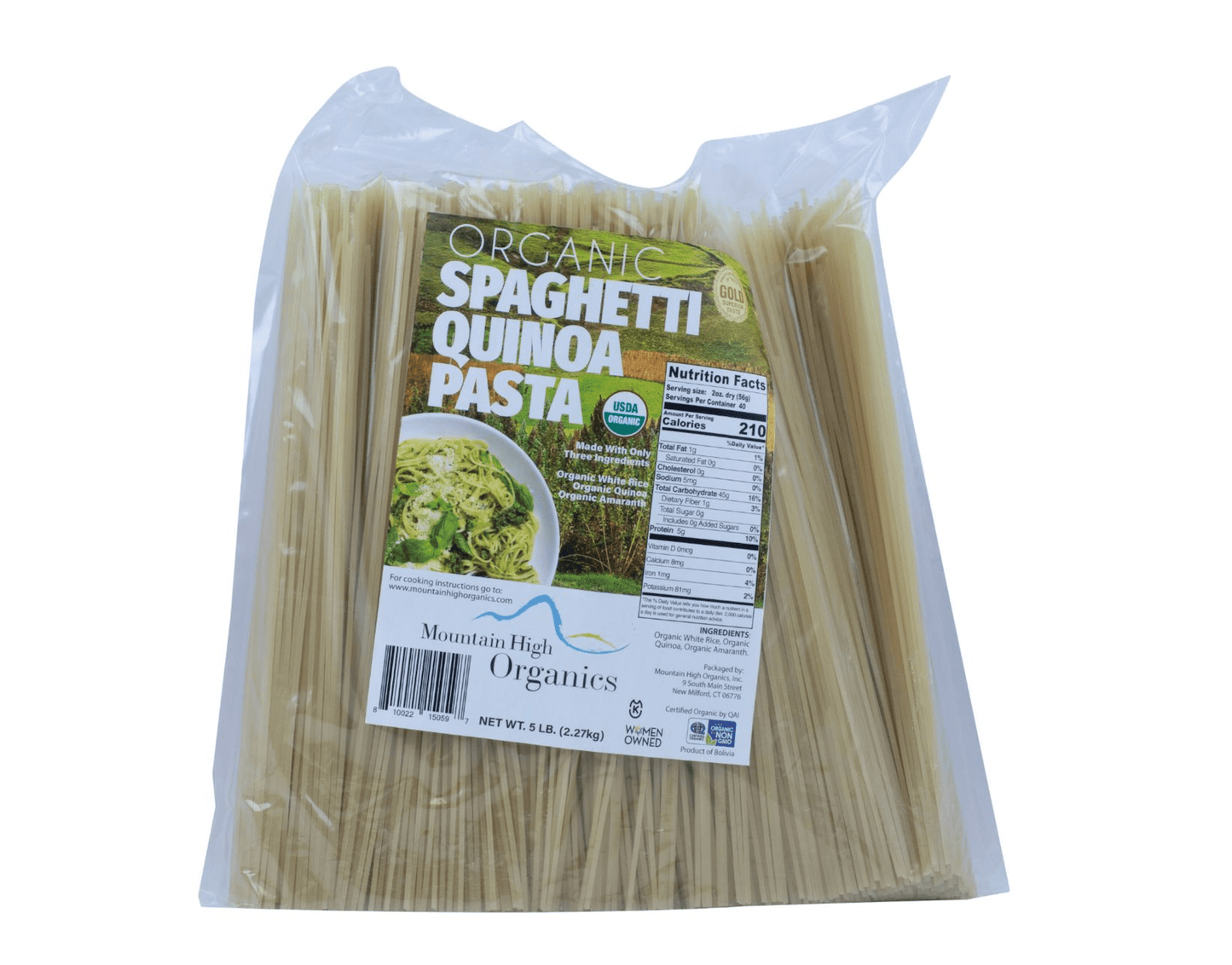 Organic Gluten-Free Quinoa Spaghetti