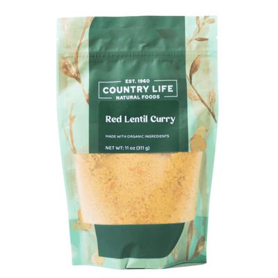 Organic Red Lentil Curry - Quick & Delicious Meal - Korvel