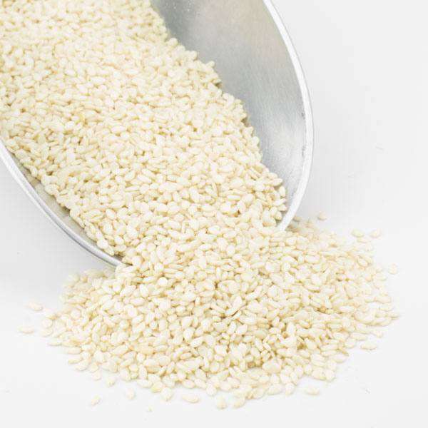 Organic Hulled White Sesame Seeds