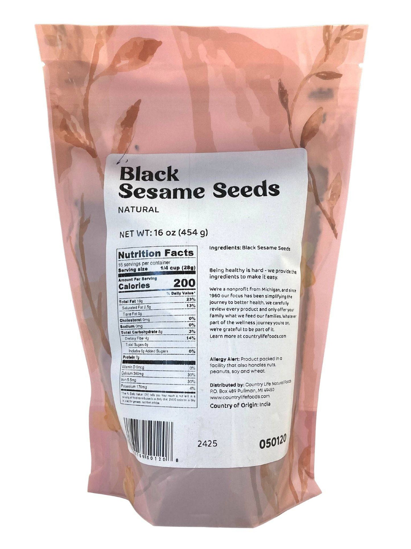 Natural Black Sesame Seeds - Premium Quality