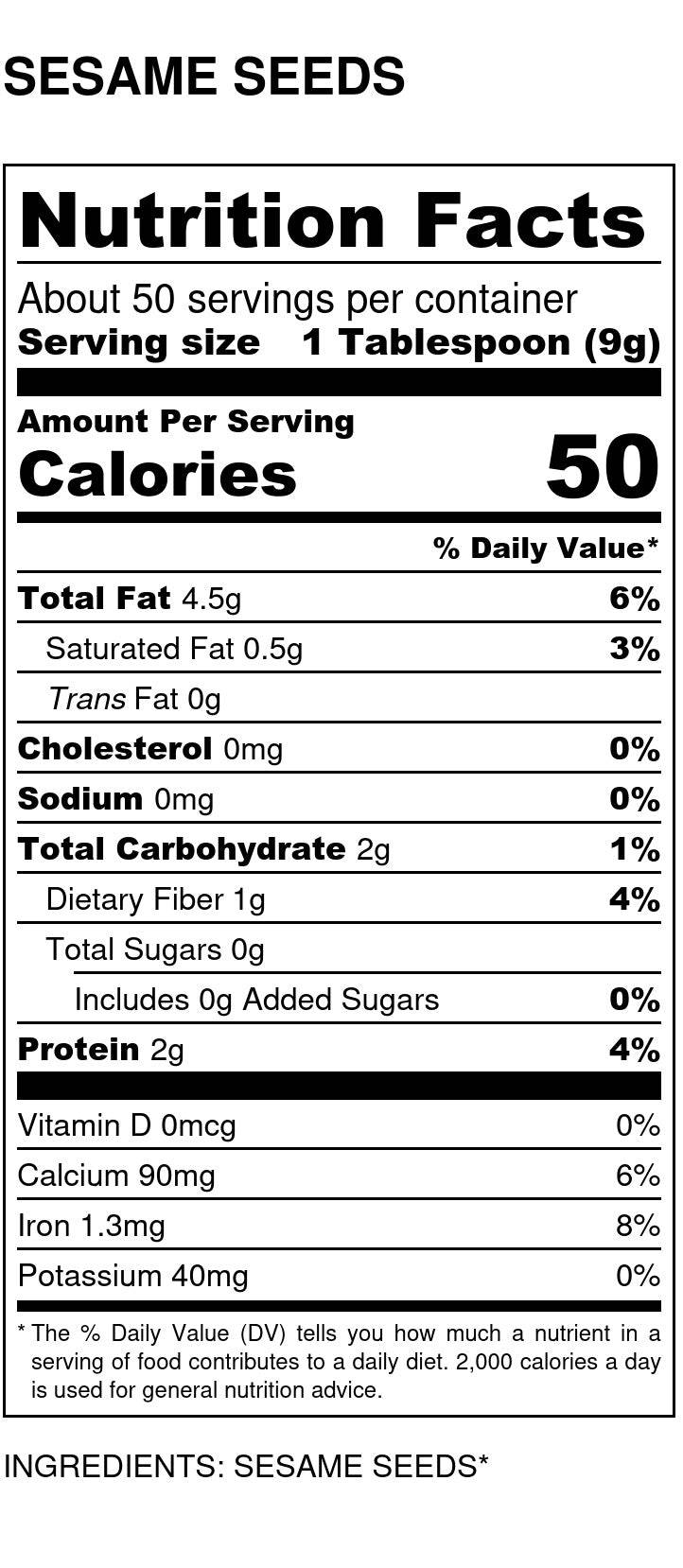 Natural Sesame Seeds - Premium Quality