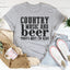 Country Music & Beer Graphic Tee