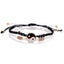 Bracelets en corde tressée ajustables pour couples