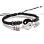 Bracelets en corde tressée ajustables pour couples