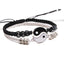 Bracelets en corde tressée ajustables pour couples