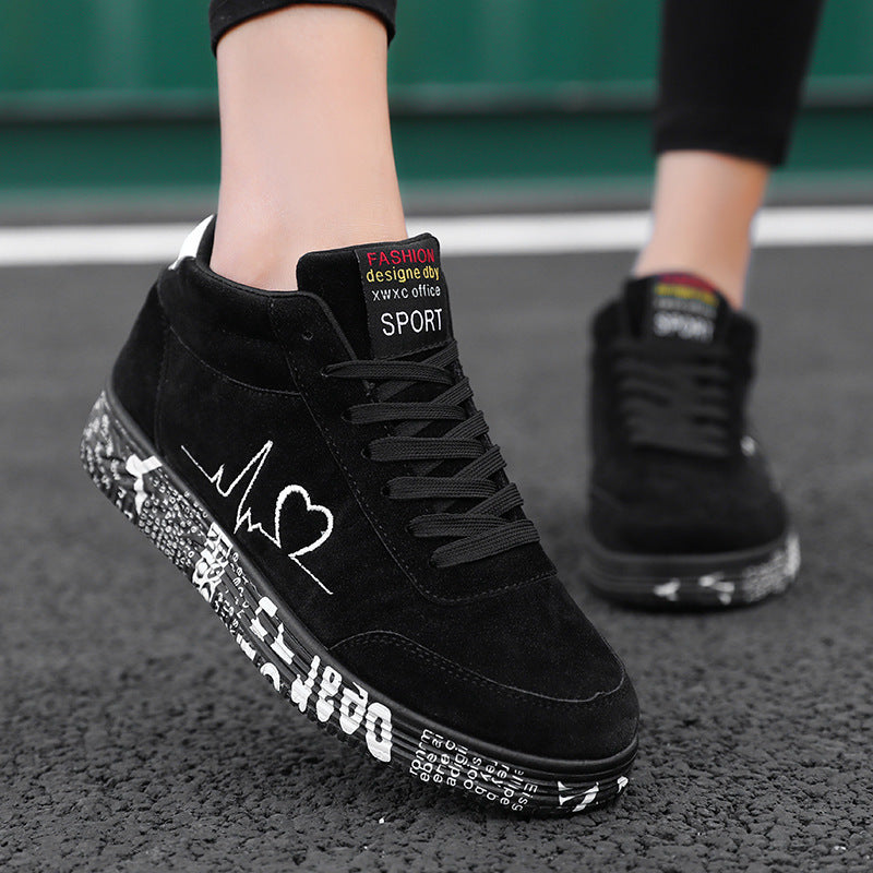 Couple's casual shoes Spring and Autumn new board shoes Men's trendy shoes Youth casual women's sports shoes Men - Korvel