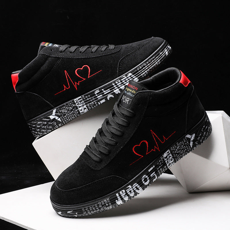 Couple's casual shoes Spring and Autumn new board shoes Men's trendy shoes Youth casual women's sports shoes Men - Korvel