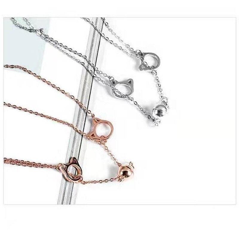Bracelets d'Attraction Magnétique pour Couples - Bijoux en Acier Inoxydable Élégants