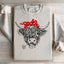 Charming Cow Print Sweatshirt