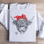 Charming Cow Print Sweatshirt