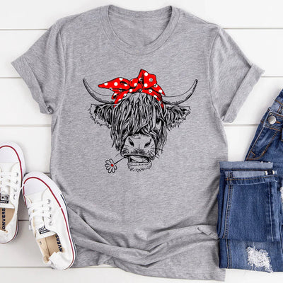 Camiseta de vaca