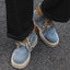 Men's Retro High Top Cowboy Boots with Thick Sole