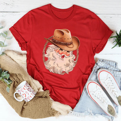Camiseta de vaquero de Santa