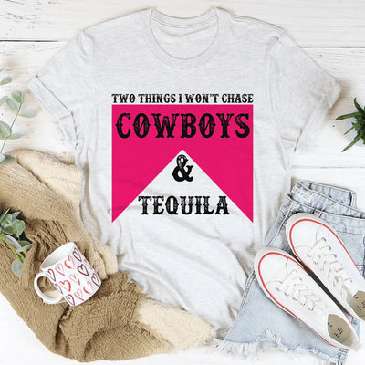 Camiseta de vaqueros y tequila