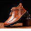 MANDOTOS Cowhide Leather Men's Boots - All Day Comfort & Durability