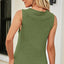 Chaleco de Punto con Cuello de Cowl