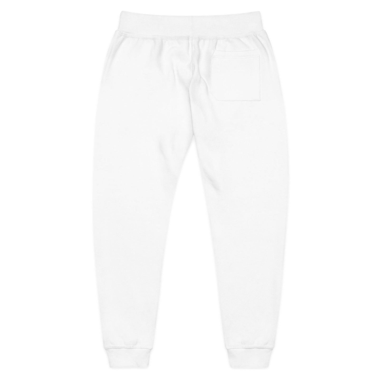 Cozy Embroidered Unisex Fleece Sweatpants