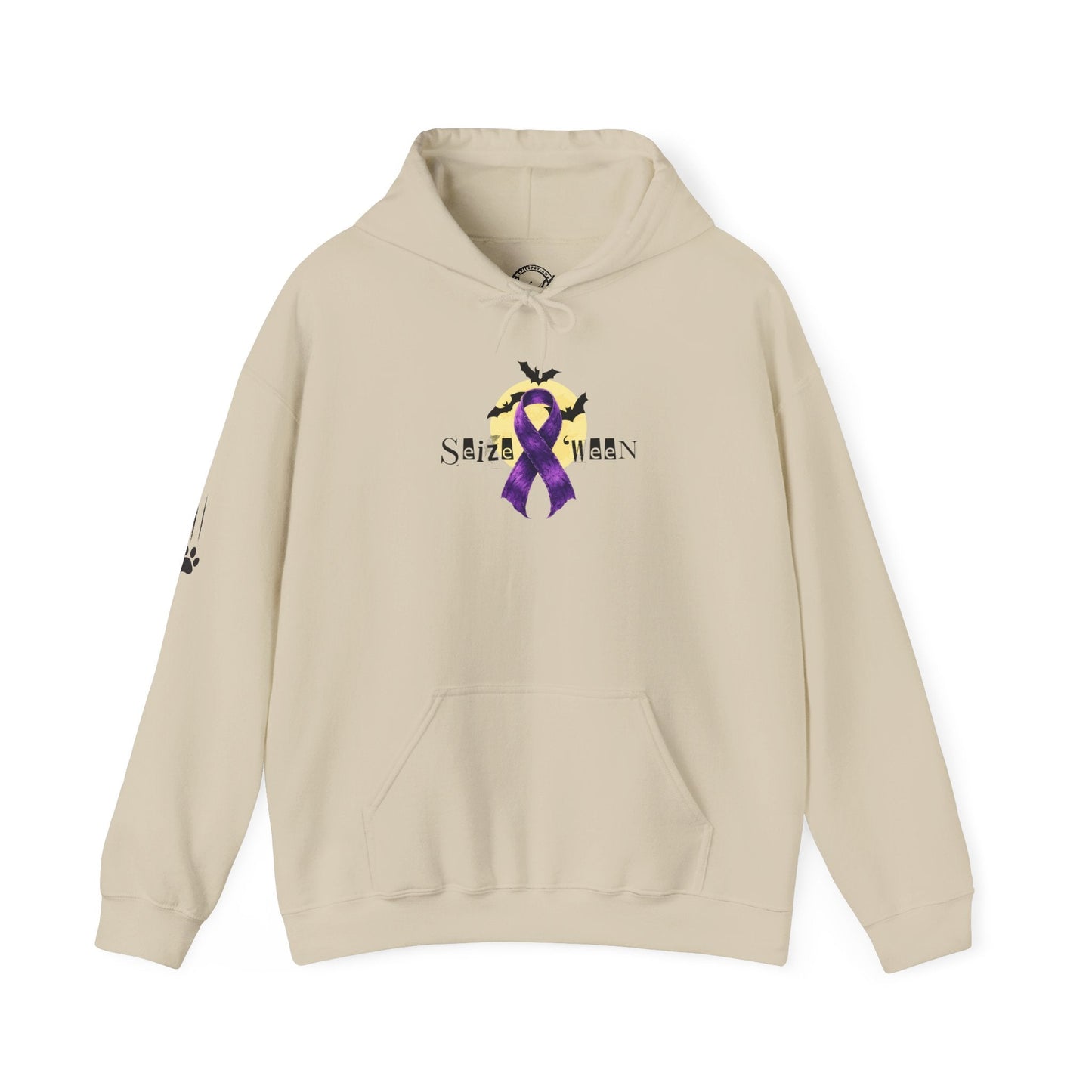 Sweat à capuche violet Halloween confortable