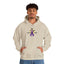 Sweat à capuche violet Halloween confortable