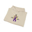 Sweat à capuche violet Halloween confortable