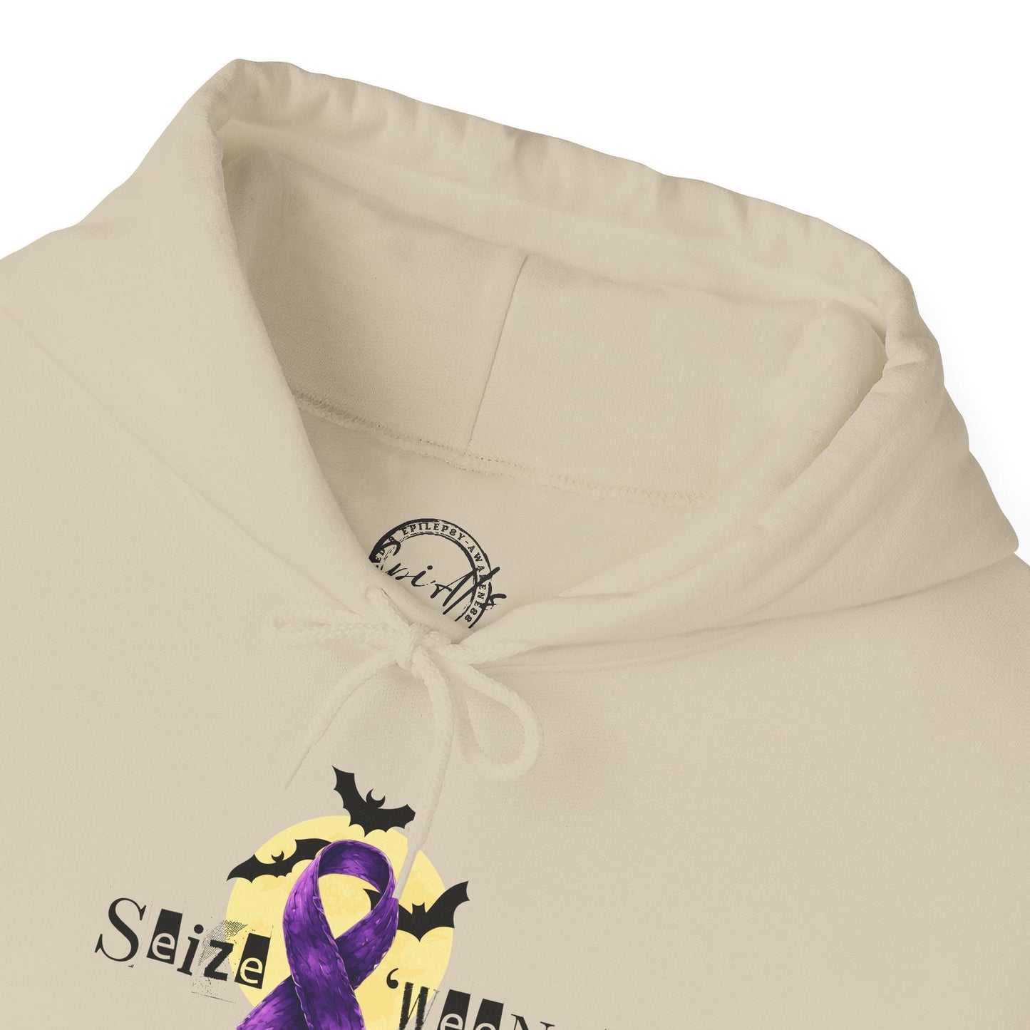 Sweat à capuche violet Halloween confortable