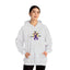 Sweat à capuche violet Halloween confortable