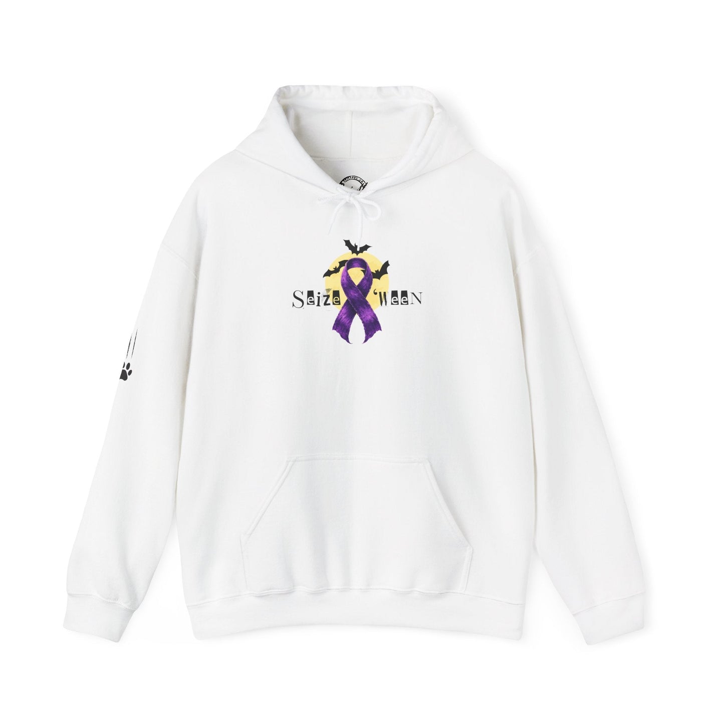 Sweat à capuche violet Halloween confortable