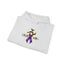 Sweat à capuche violet Halloween confortable