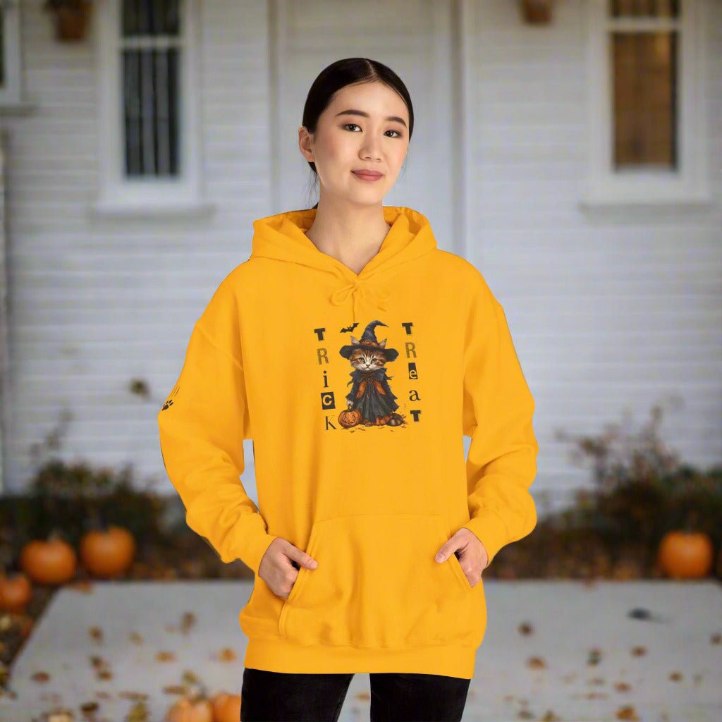Hoodie de chat sorcière d'Halloween confortable