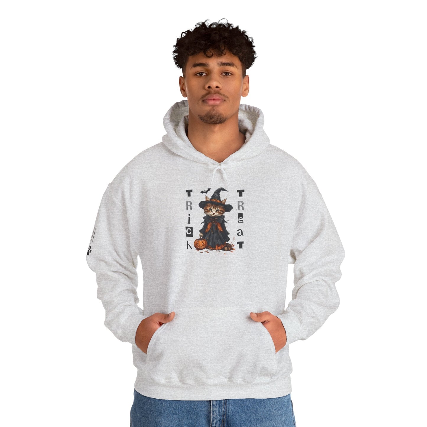 Hoodie de chat sorcière d'Halloween confortable