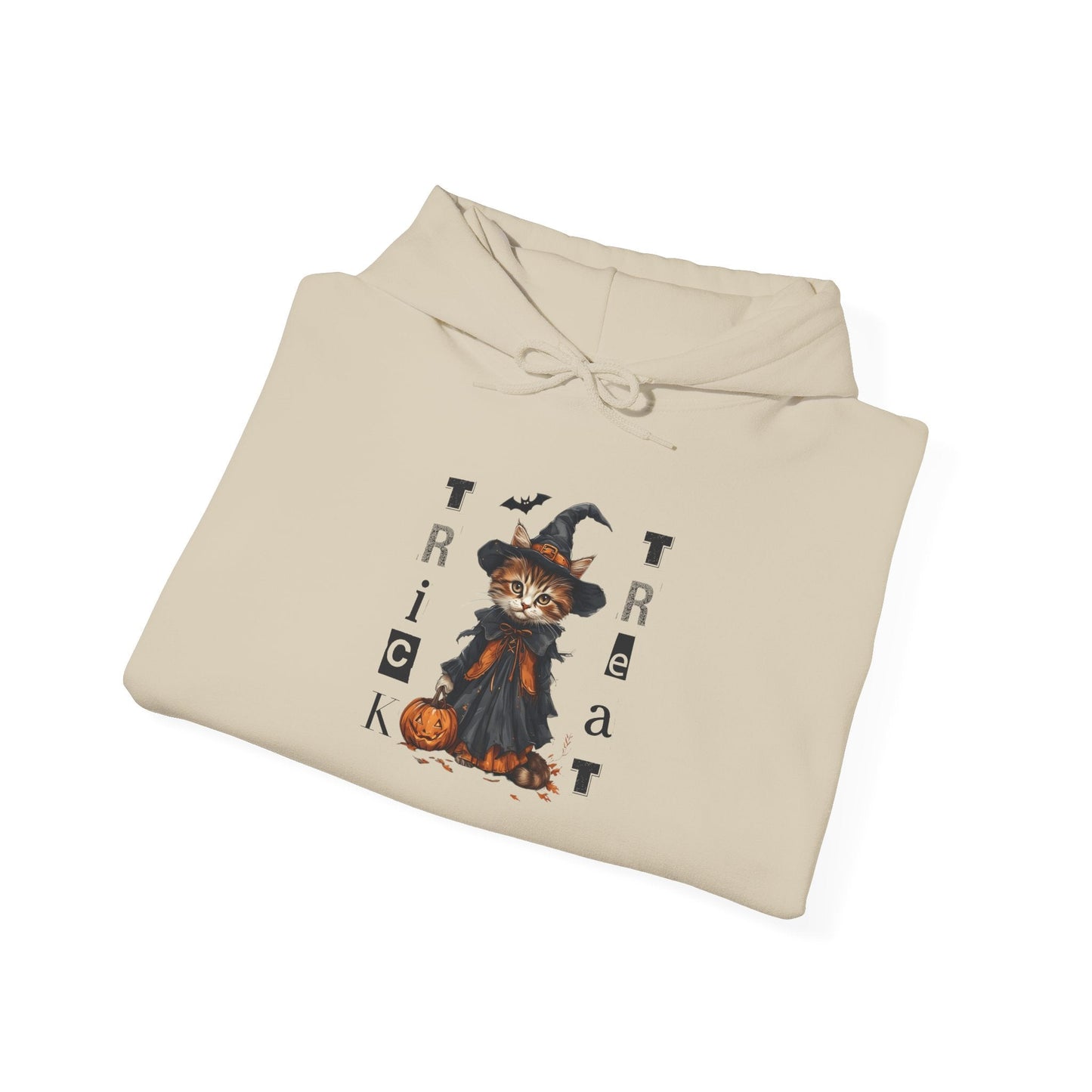 Hoodie de chat sorcière d'Halloween confortable