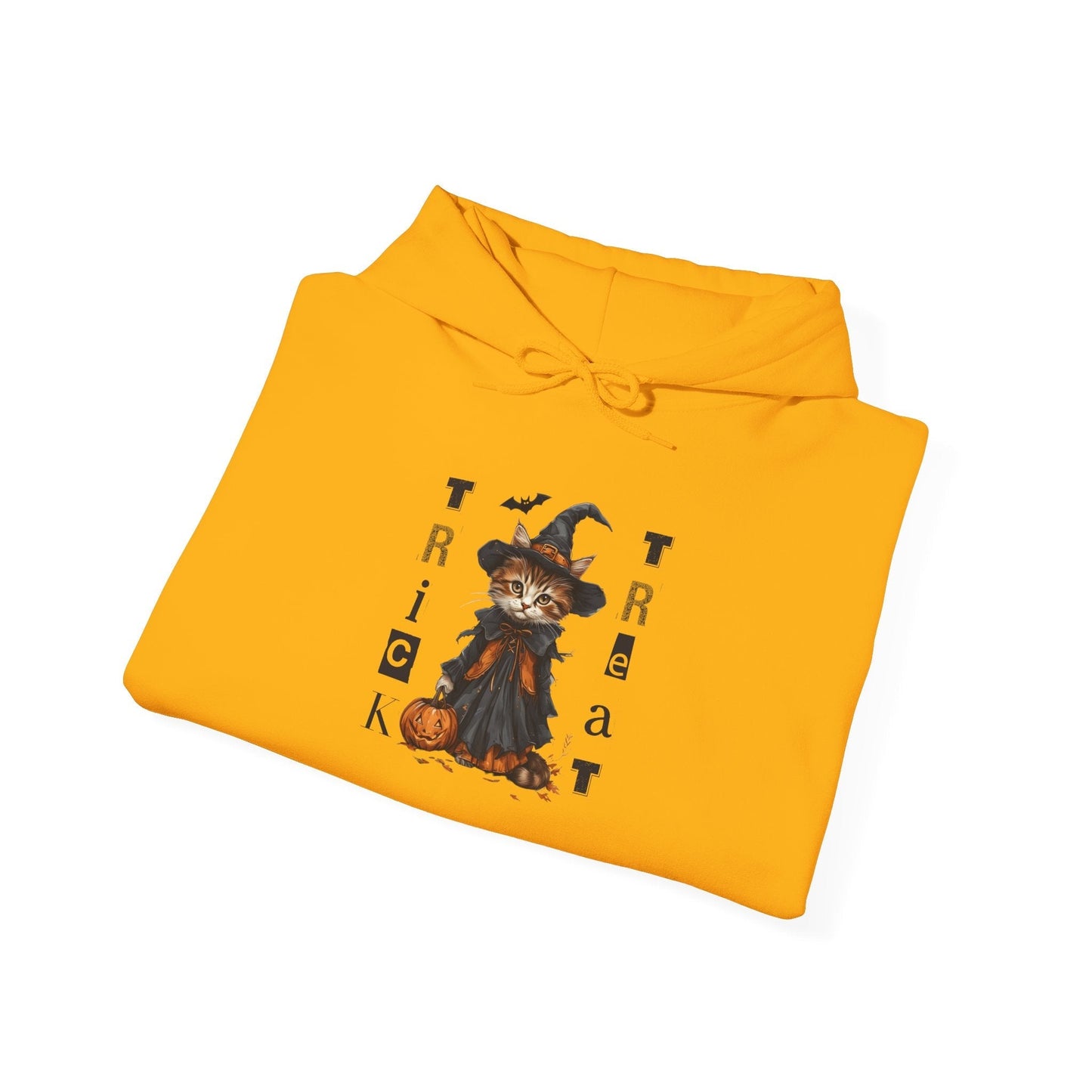 Hoodie de chat sorcière d'Halloween confortable