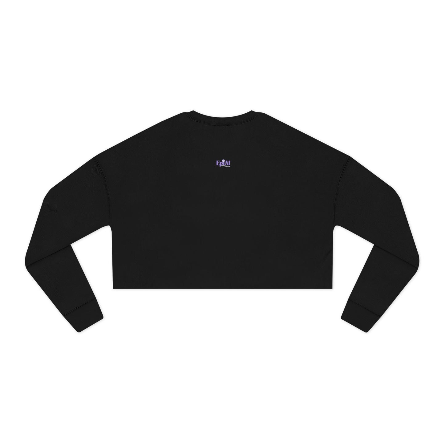 Sweatshirt court pour maman avec un tabby orange confortable