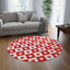 Cozy Pet Paw Print Round Rug - Perfect for Animal Lovers